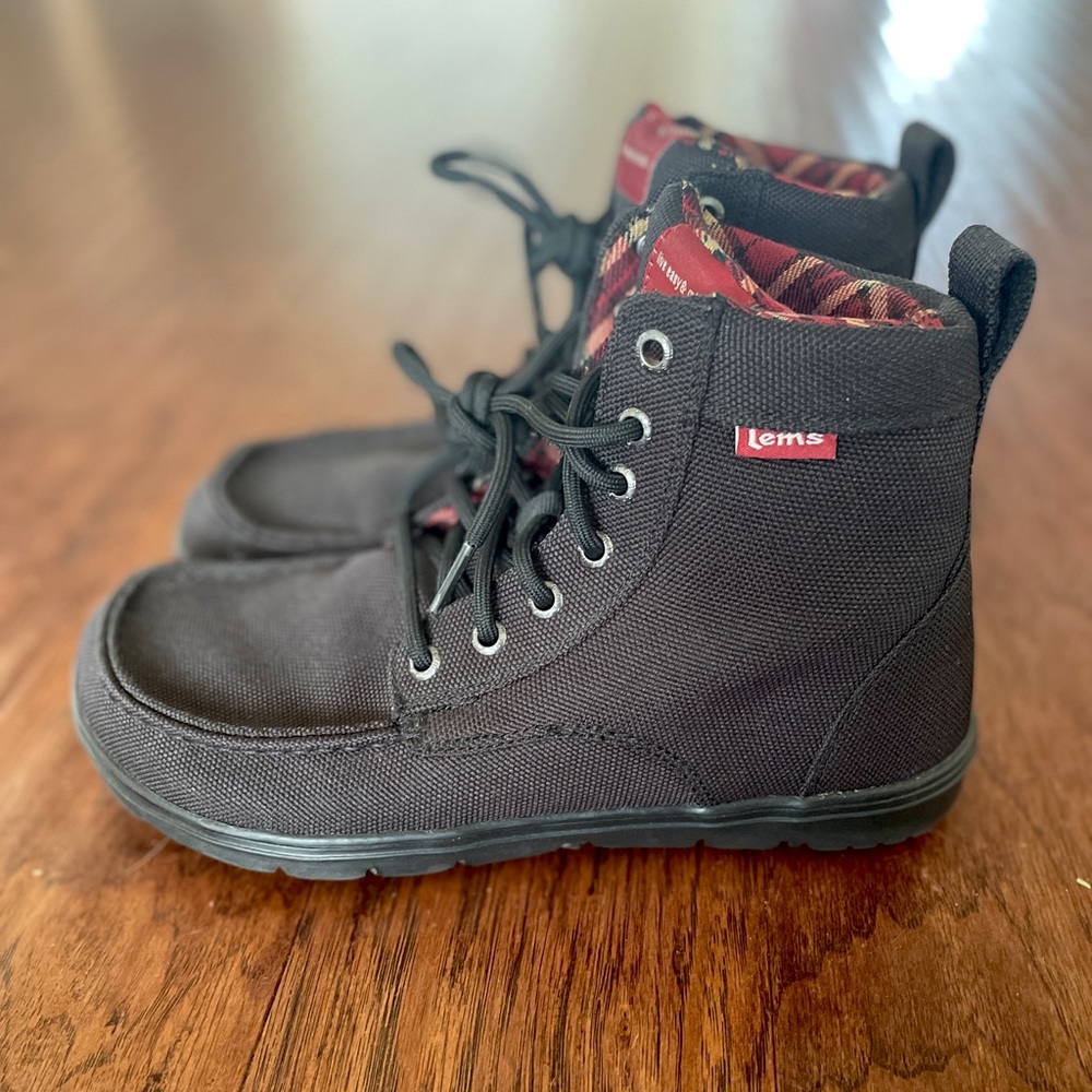 LEMS Boulder Boots Vegan size 10